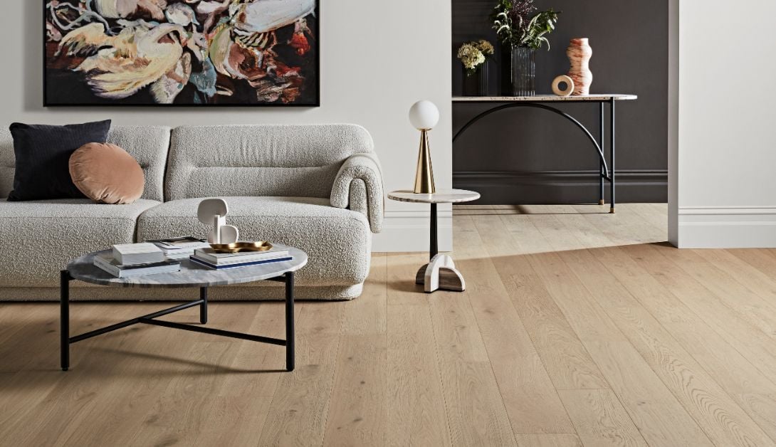 Corsica Oak Modern Living Room Timber Flooring