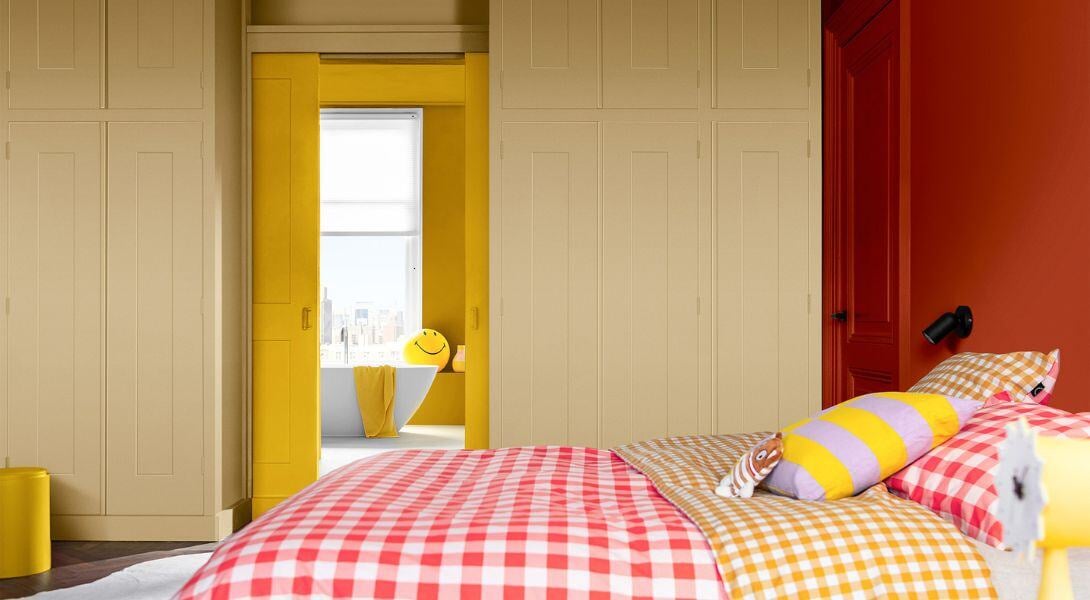 True Joy Dulux Colour of the Year Bedroom Yellow