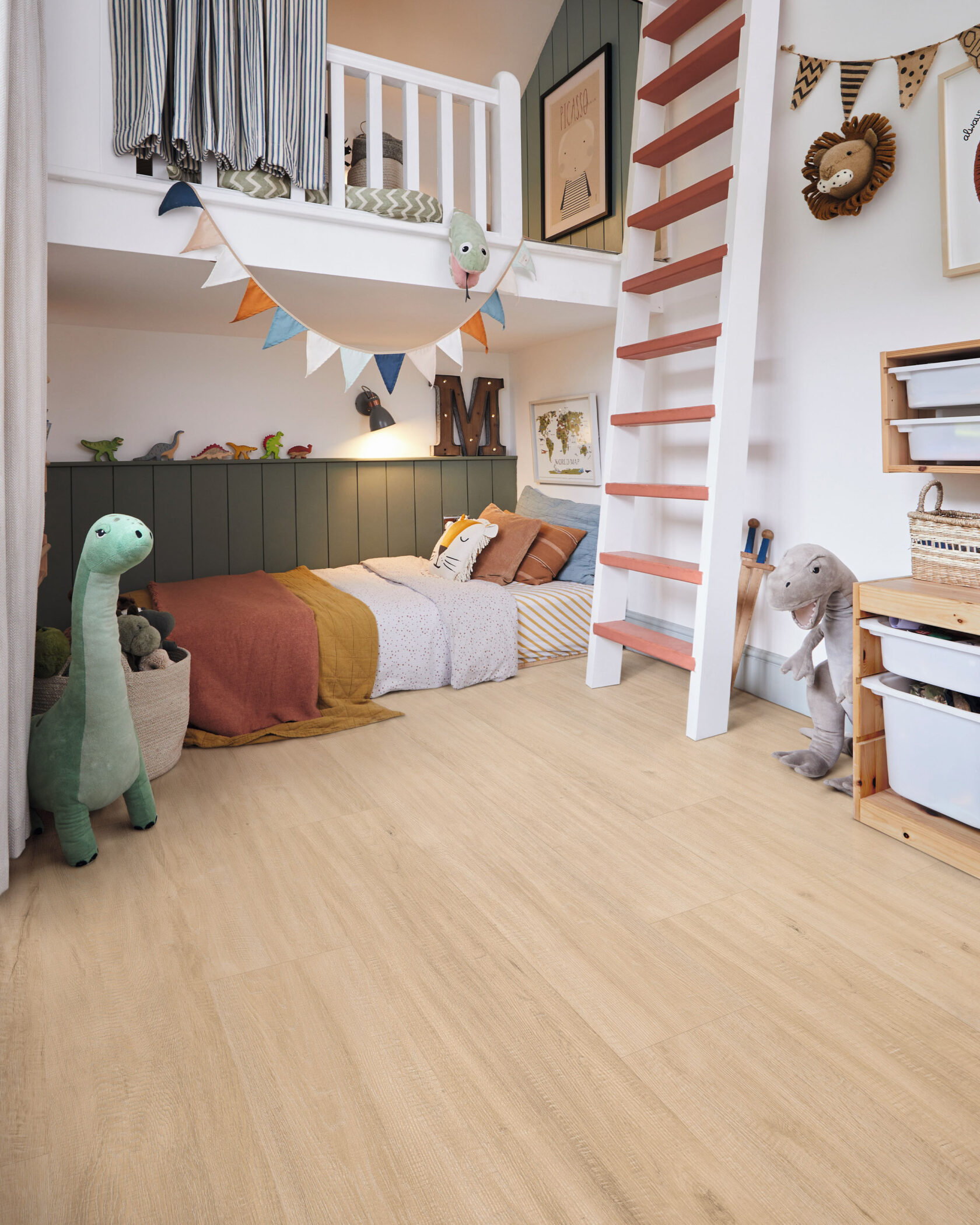 Looselay Longboards Vinyl Plank – Lifestyle Image 1 | Floorworld