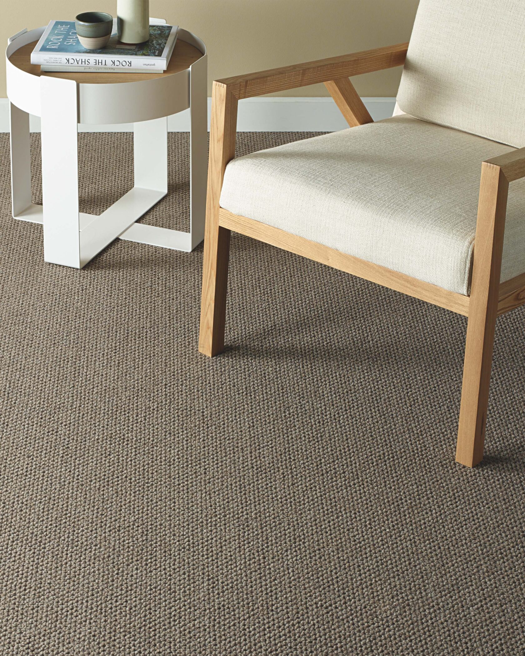 Textured Living Wool Carpet – Lifestyle Image 1 | Floorworld