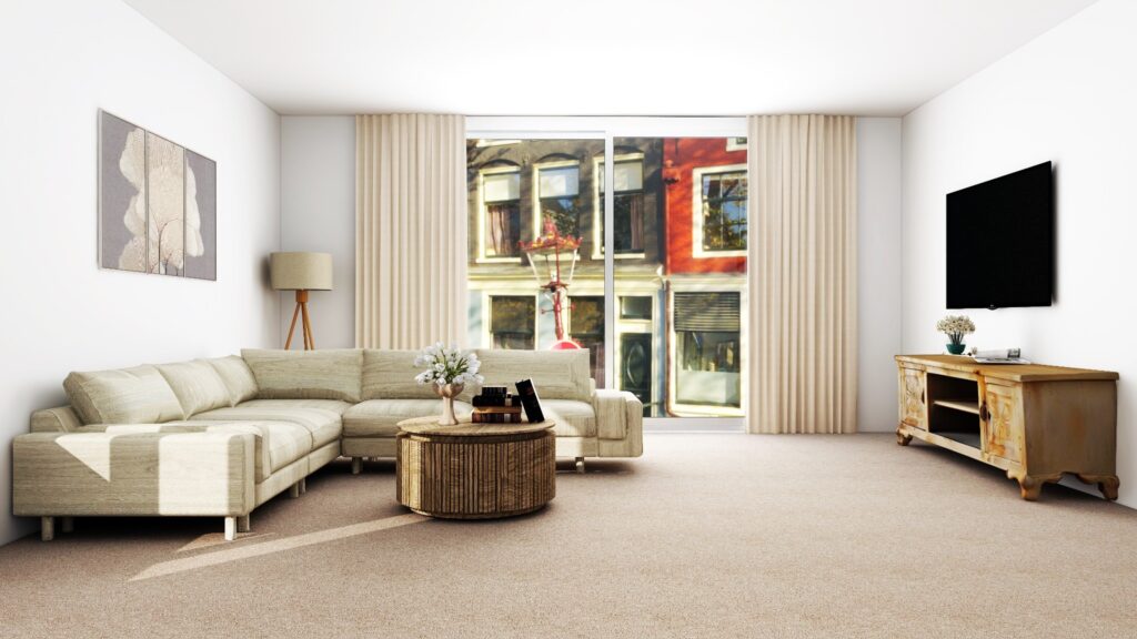 Dream Touch carpet Flooring in Living Room