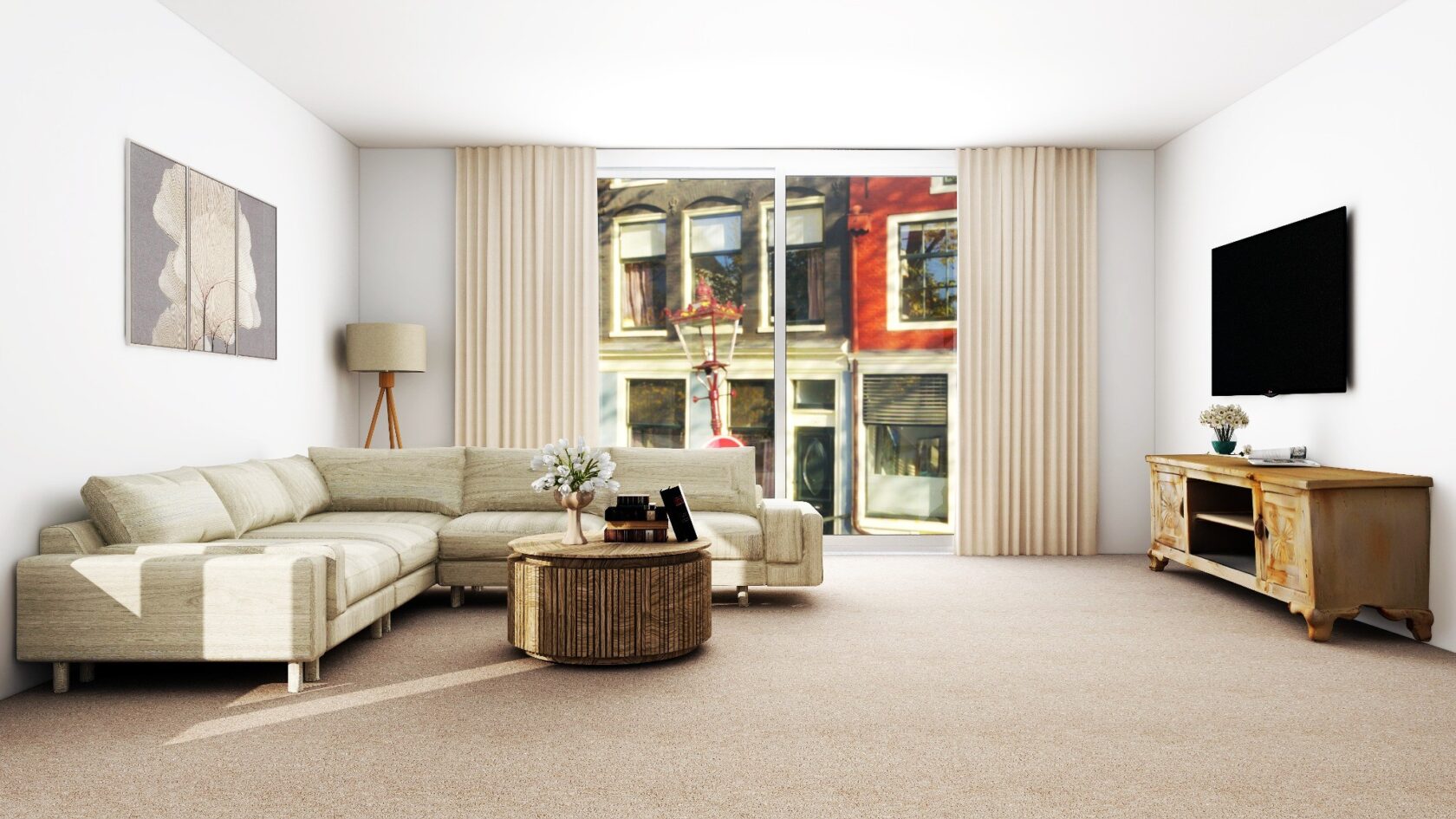 Dream Touch carpet Flooring in Living Room